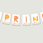Napis SPRING - wiosna po angielsku